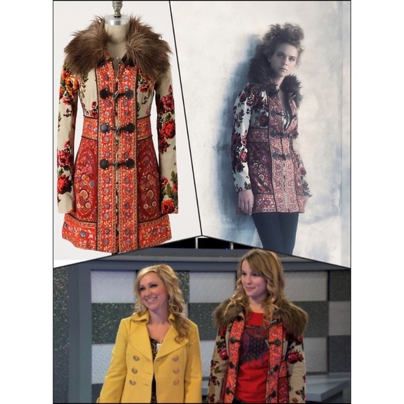 Anthropologie Karelia Tapestry Coat 0 - Picture 4 of 11